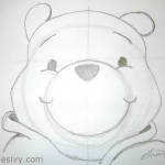 Hollywood studios pooh drawing by Ivy in class