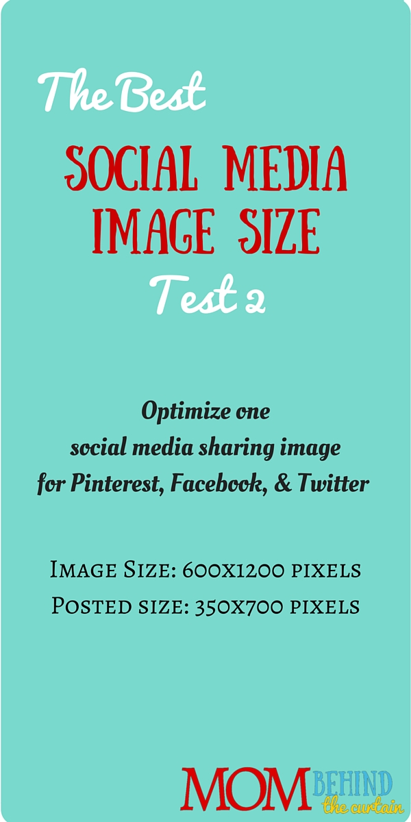 Test 2 of trying to find the best social media image size, a single image that will work for social sharing images on Facebook, Twitter, and Pinterest.