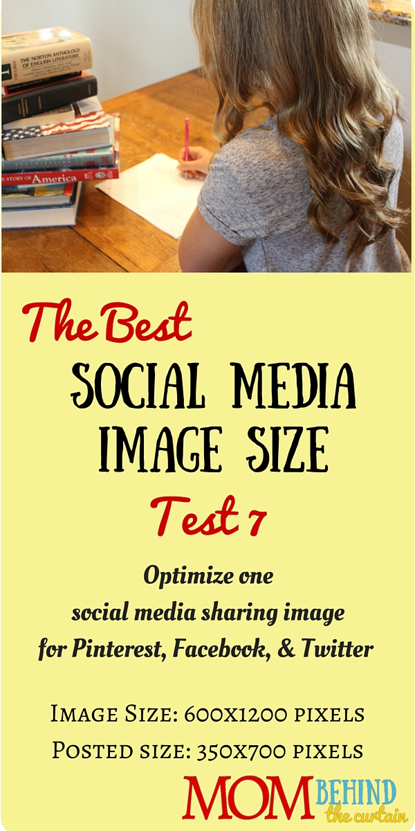 Test 7 of trying to find the best social media image size, a single image that will work for social sharing images on Facebook, Twitter, and Pinterest.